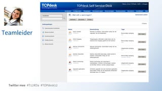 Teamleider




  Twitter mee #T12RDa #TOPdesk12
 