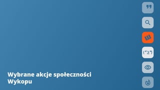 Wybrane akcje społeczności
Wykopu
 