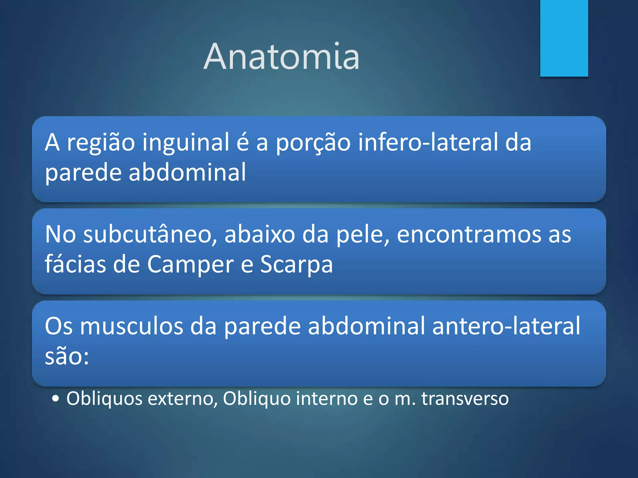 hernias de parede abdominal | PPTX