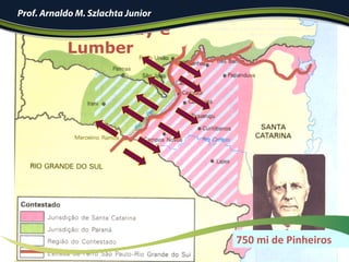 Brazil Railway e
Lumber
750	mi	de	Pinheiros	
Prof. Arnaldo M. Szlachta Junior
 