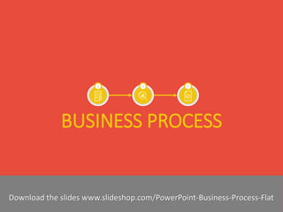 Slideshop-2014 
BUSINESS PROCESS 
1 
3 
2Download the slides www.slideshop.com/PowerPoint-Business-Process-Flat  