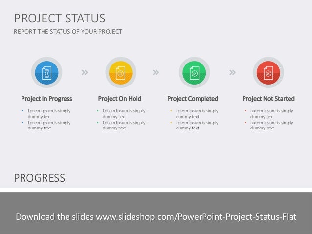 project status flat