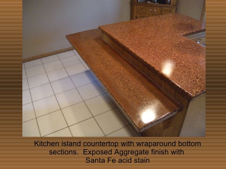 Kitchen Concrete Countertops