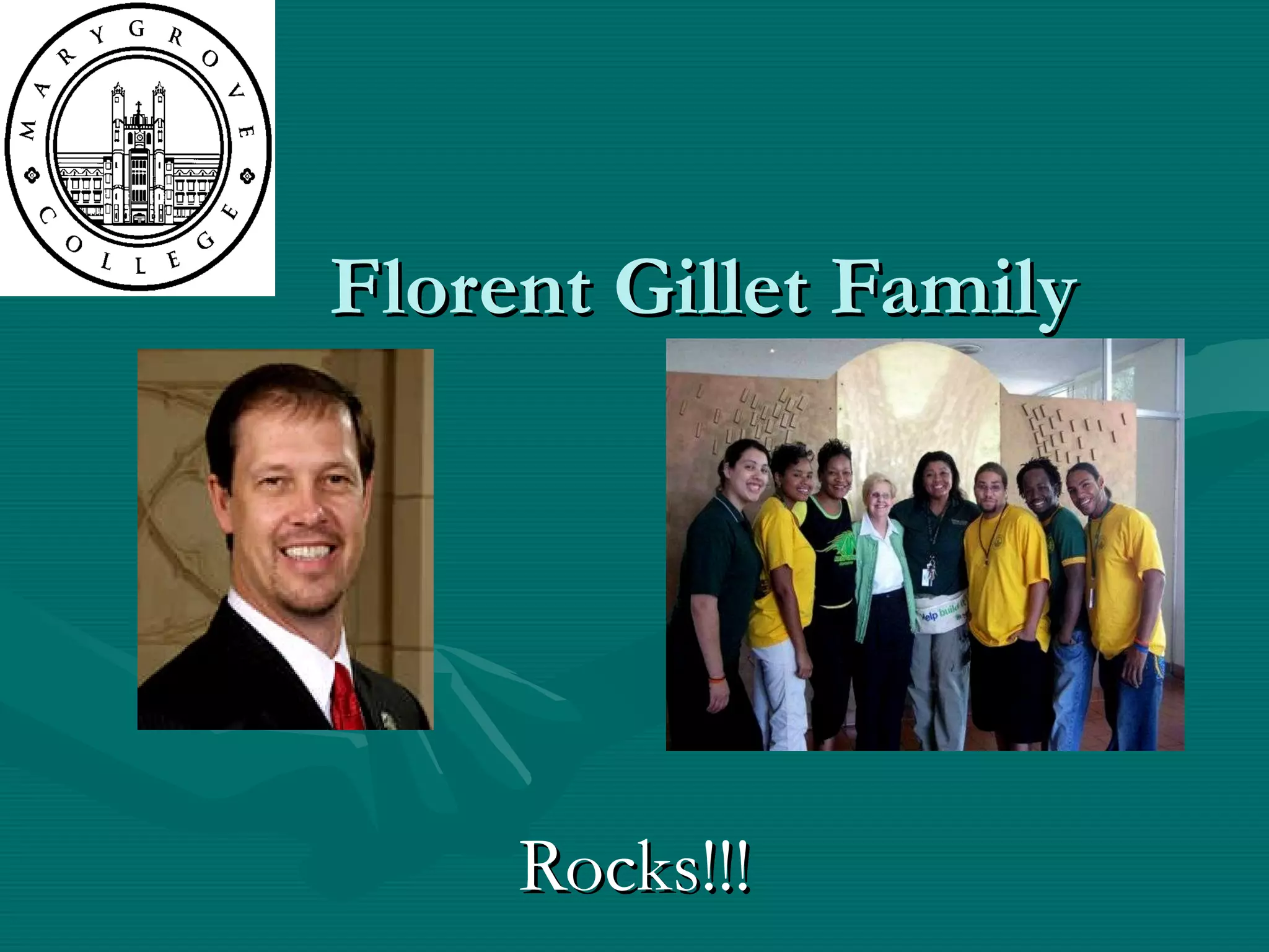 Florent Gillet Family Rocks!!! 