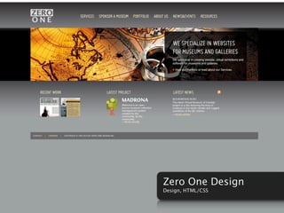 Zero One Design
Design, HTML/CSS
 