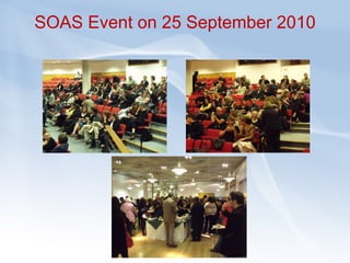 SOAS Event on 25 September 2010  