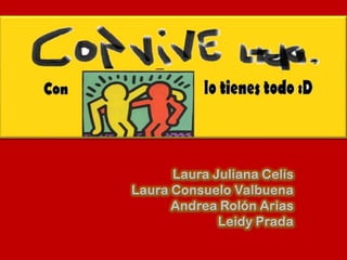 Laura Juliana Celis  Laura Consuelo Valbuena Andrea Rolón Arias Leidy Prada 