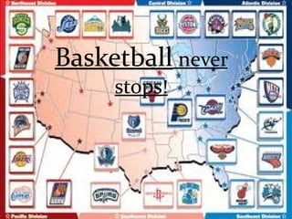 Basketball  never stops ! 