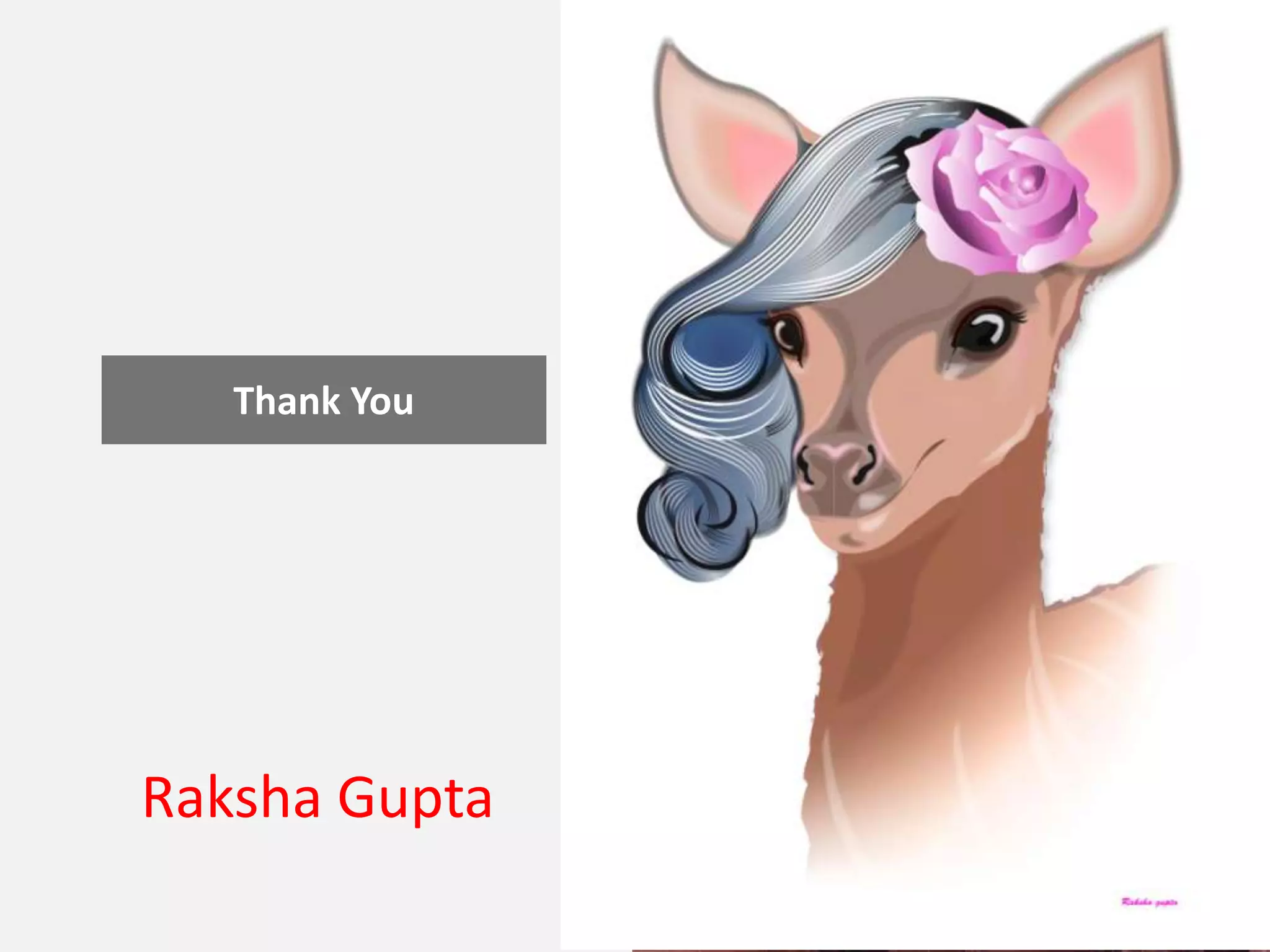Thank You




Raksha Gupta
 
