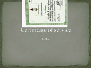 NYSC
 