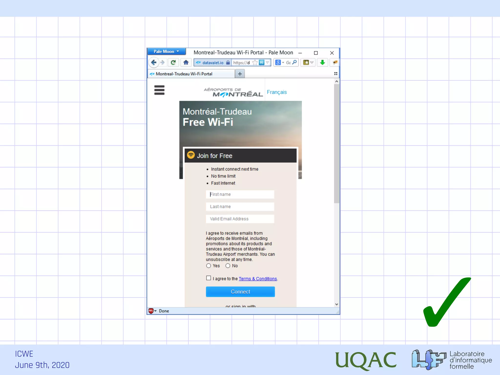 ICWE June 9th, 2020 ✓ 