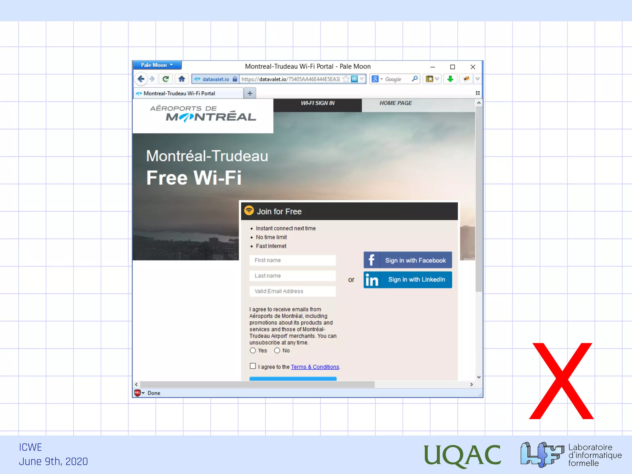 ICWE June 9th, 2020 X 