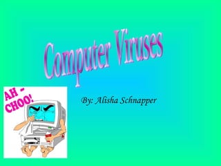 By: Alisha Schnapper Computer Viruses 