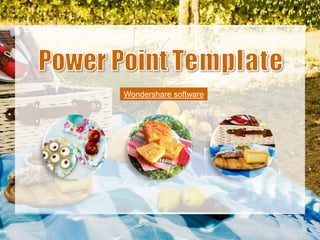 Power Point Template Wondershare software 