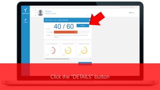 Click the “DETAILS” button
 