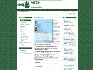 Samuel Hays Research Fellowship Awarded Annually