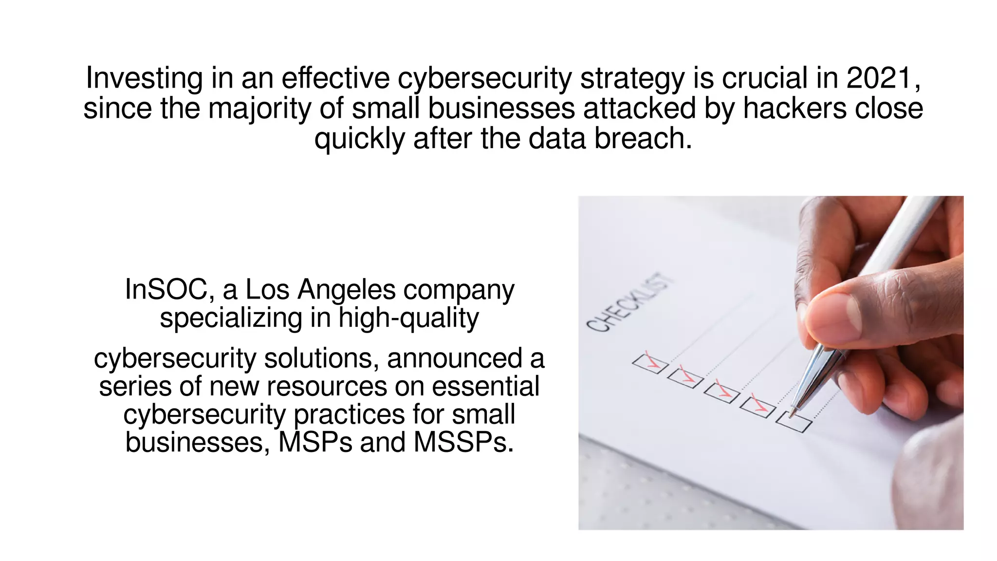Implement Effective Cybersecurity Practices In 2021 With Top LA Prevention Resources