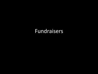 Fundraisers 