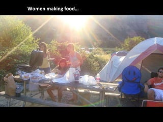 Women making food… 