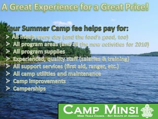 Camp Minsi 2011 Slideshow | PPT