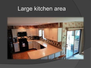 Large kitchen area
