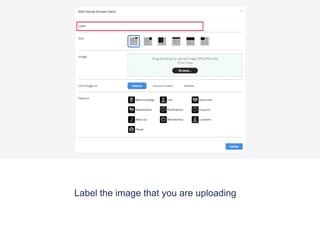 Label the image that you are uploading
 