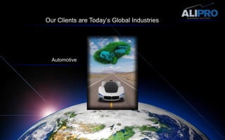 Our Clients are Today’s Global IndustriesAutomotive