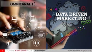 9 #FutureMkgClub © LOYALTY COMPANY - All rights reserved
OMNICANALITÉ
 