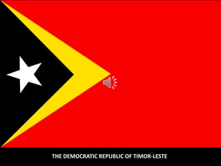 THE DEMOCRATIC REPUBLIC OF TIMOR-LESTE
 