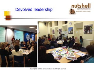Copyright © Nutshell Communications Ltd. All rights reserved.
Devolved leadership
 