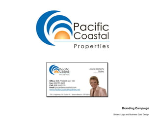 Branding Campaign Shown: Logo and Business Card Design 