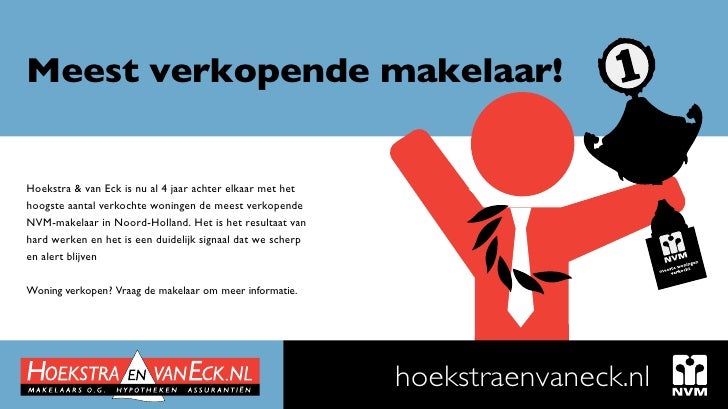 waarom kiezen voor hoekstra en van eck makelaars alkmaar