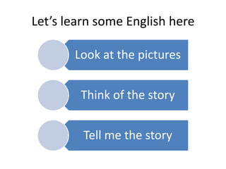 Let’s learn some English here 