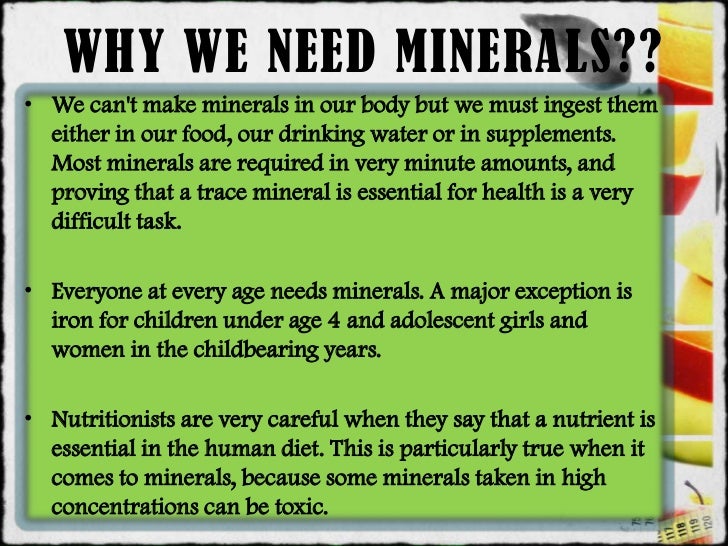 Mineral..