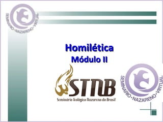 Homilética Módulo II 