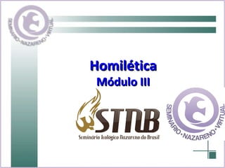 Homilética Módulo III 