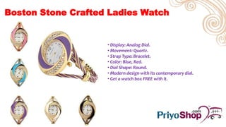 Genuine Leather Vintage Watch (3 Colors
Combo 1)
• Applicable Wrist: Minimum:14cm. Maximum: 17.5cm.
• Style: Antique.
• Un...