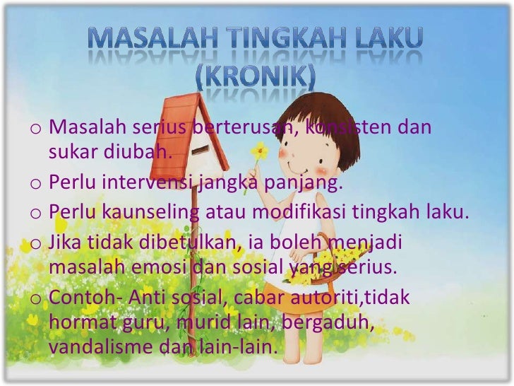 Slide show pengurusan tingkah laku