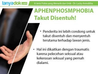 Slide Show 8 Jenis Fobia Yang Menarik Dan Unik Yang Anda Tidak Pern