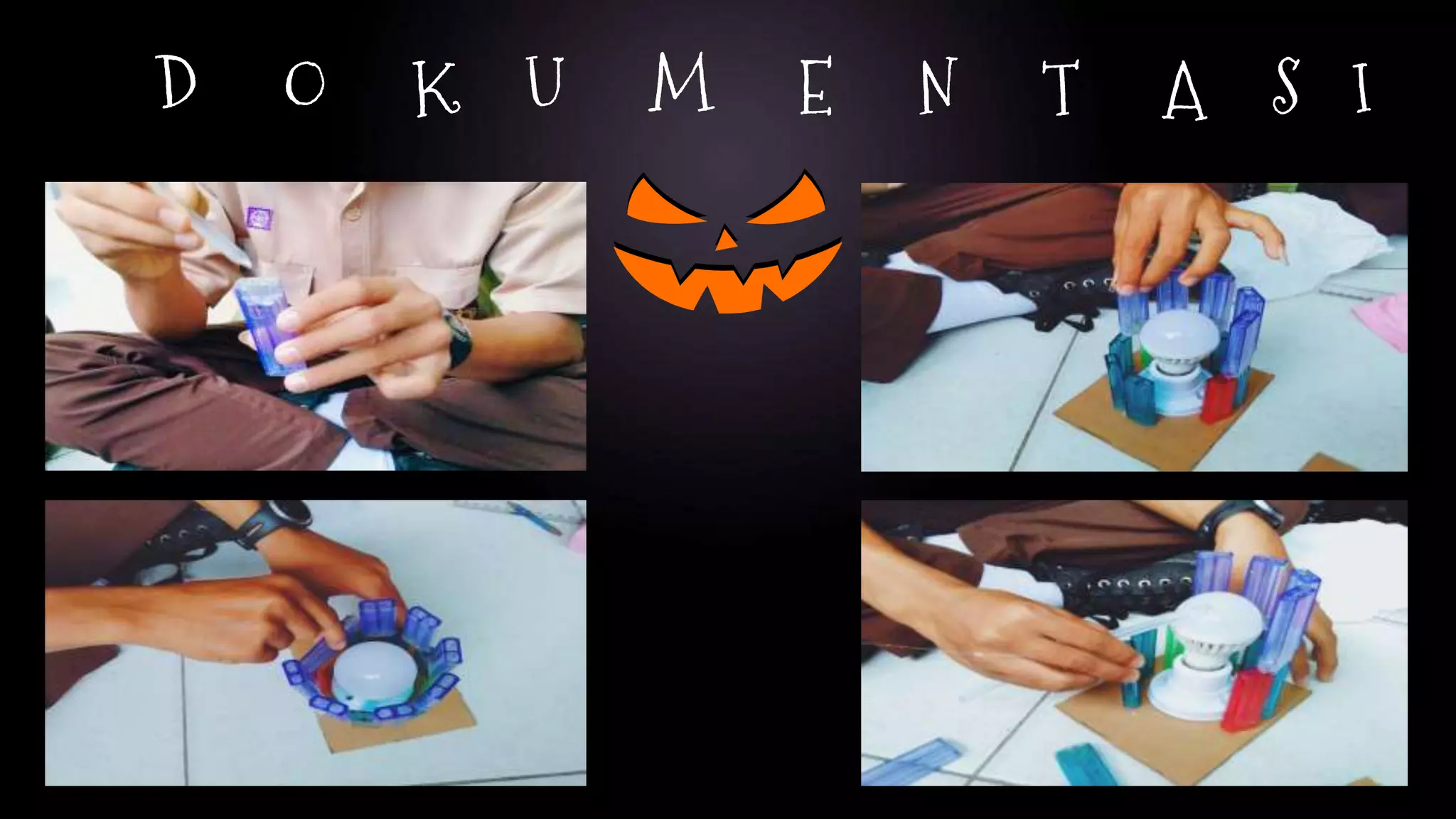 Lampu Hias dari Korek Api Bekas PPT