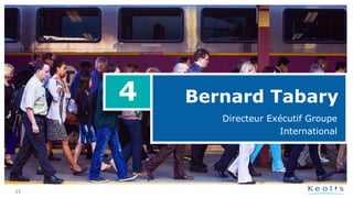 23
Bernard Tabary4
Directeur Exécutif Groupe
International
 