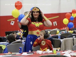 M O M A N D S O N S U P E R H E R O S P E C T A C U L A R