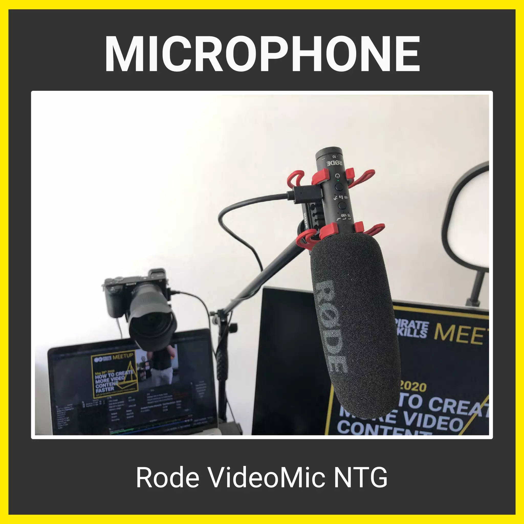 MICROPHONE
Rode VideoMic NTG
 