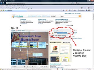 Copiar el Embed
y pegar en
Nuestro Blog
 