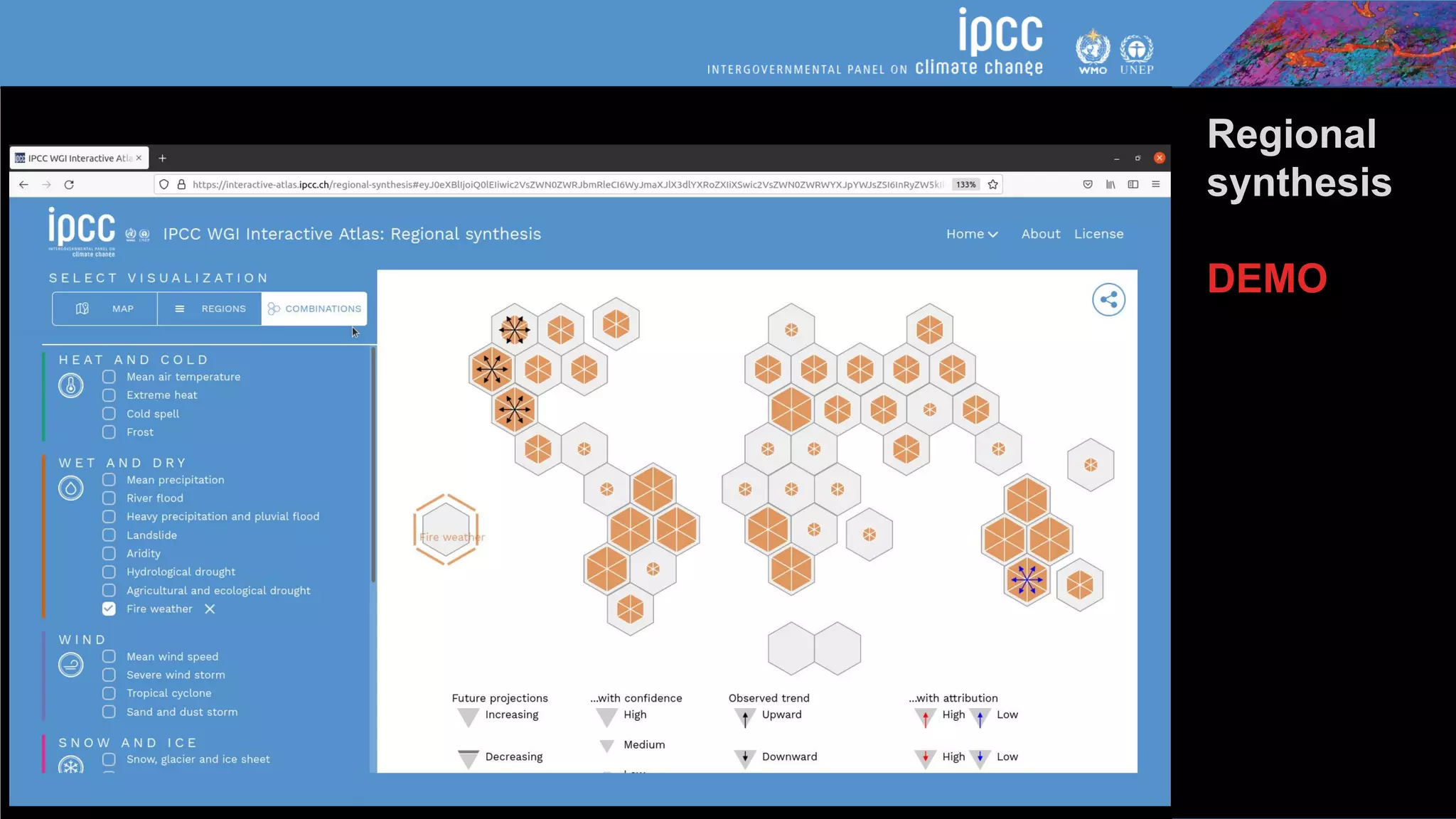 Regional
synthesis
DEMO
 