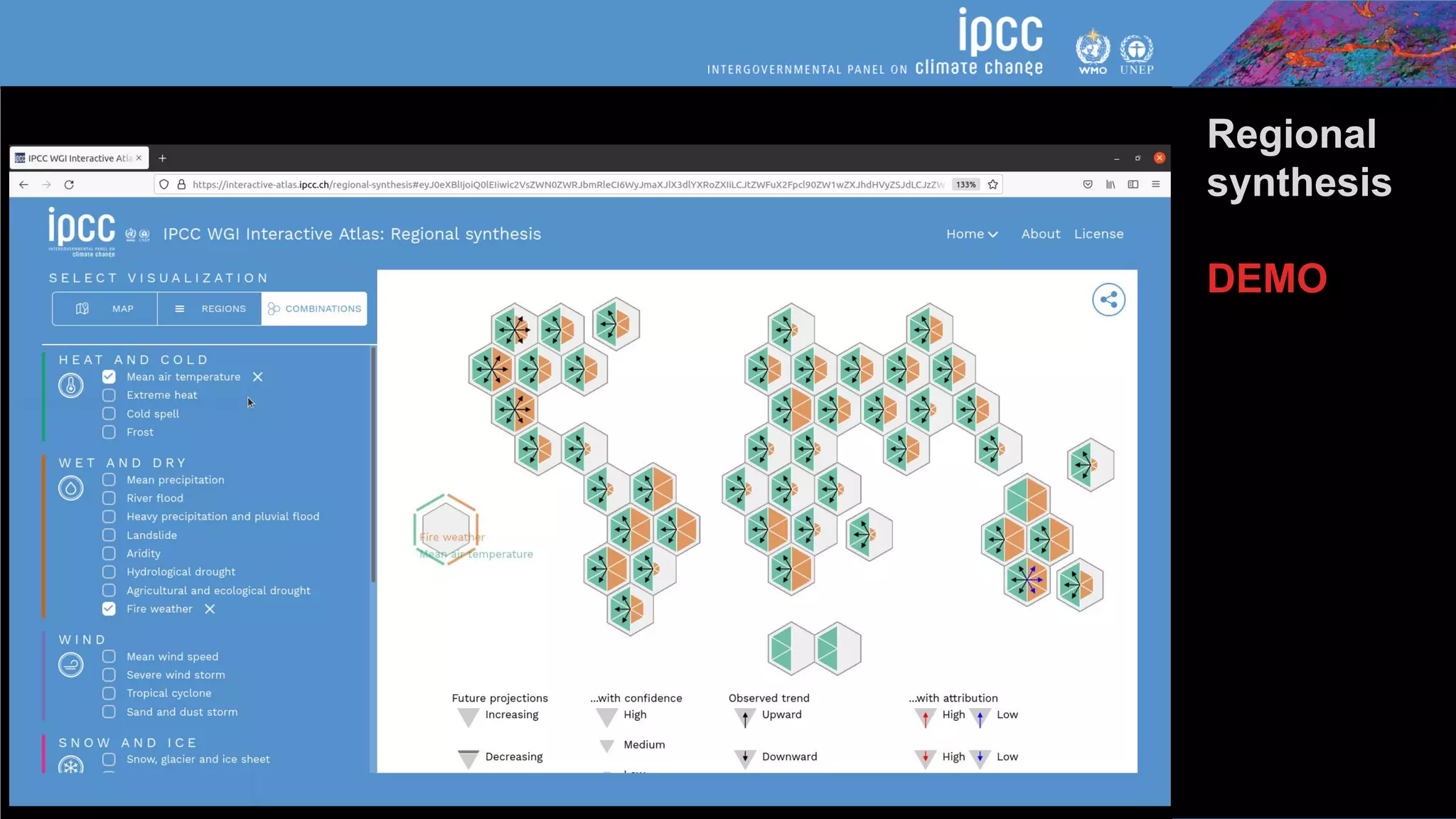 Regional
synthesis
DEMO
 