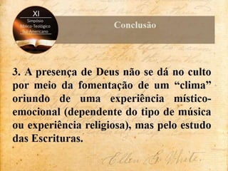 Contenções de Ellen White às incursões carismáticas no adventismo
