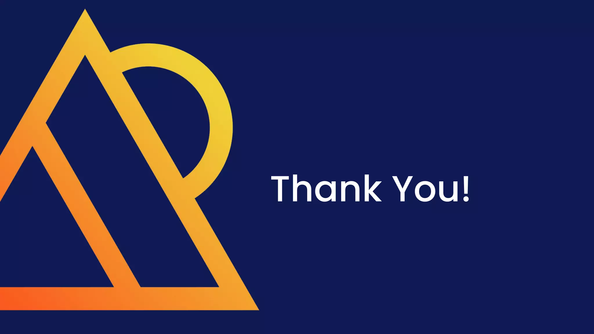 Thank You! 