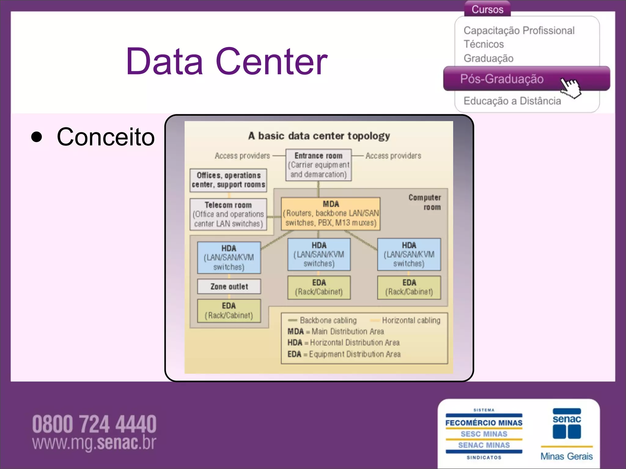 Data Center

• Conceito
 