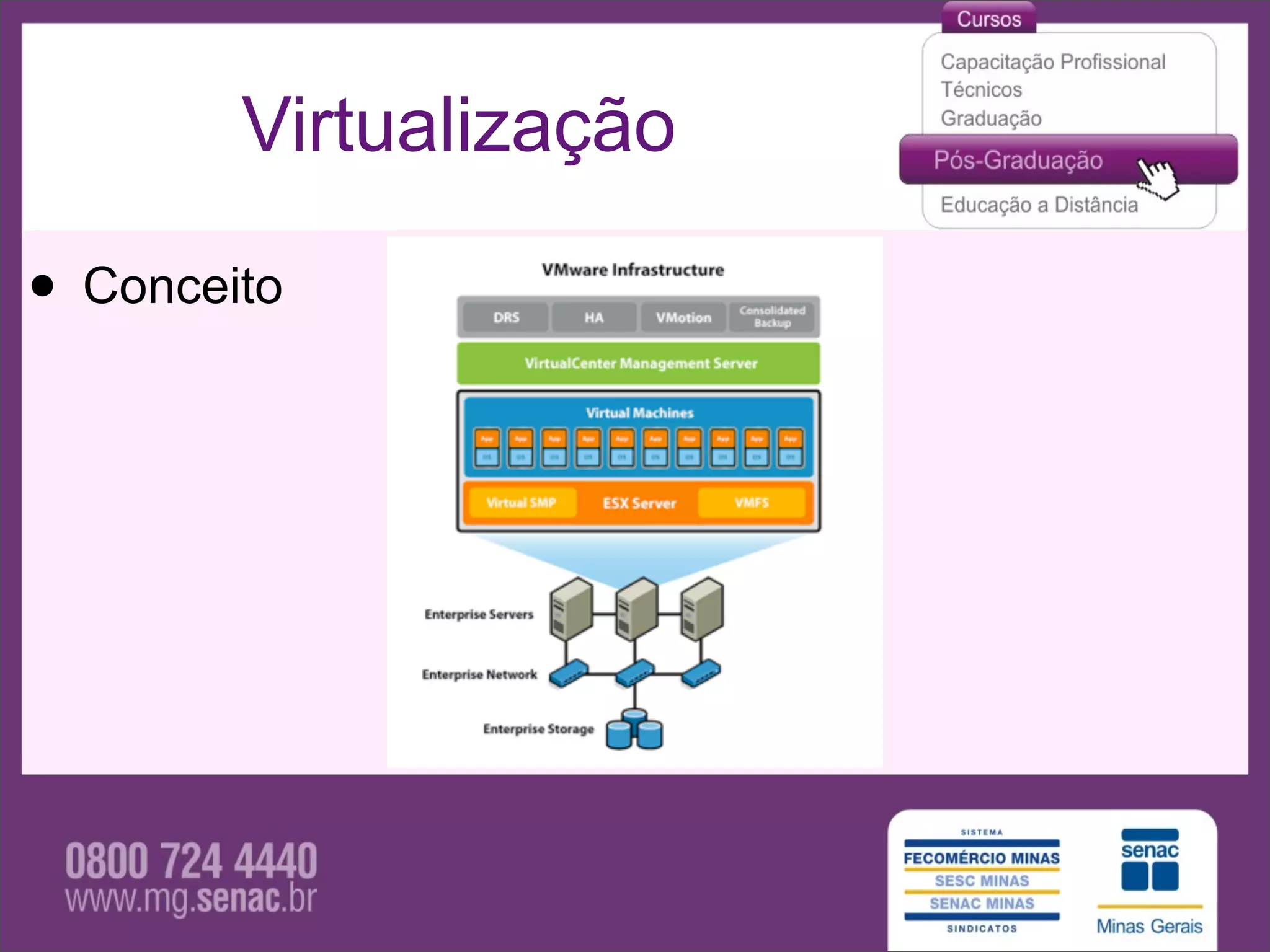 Virtualização

• Conceito
 